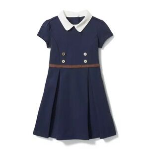 Janie and Jack Navy Ponte Dress